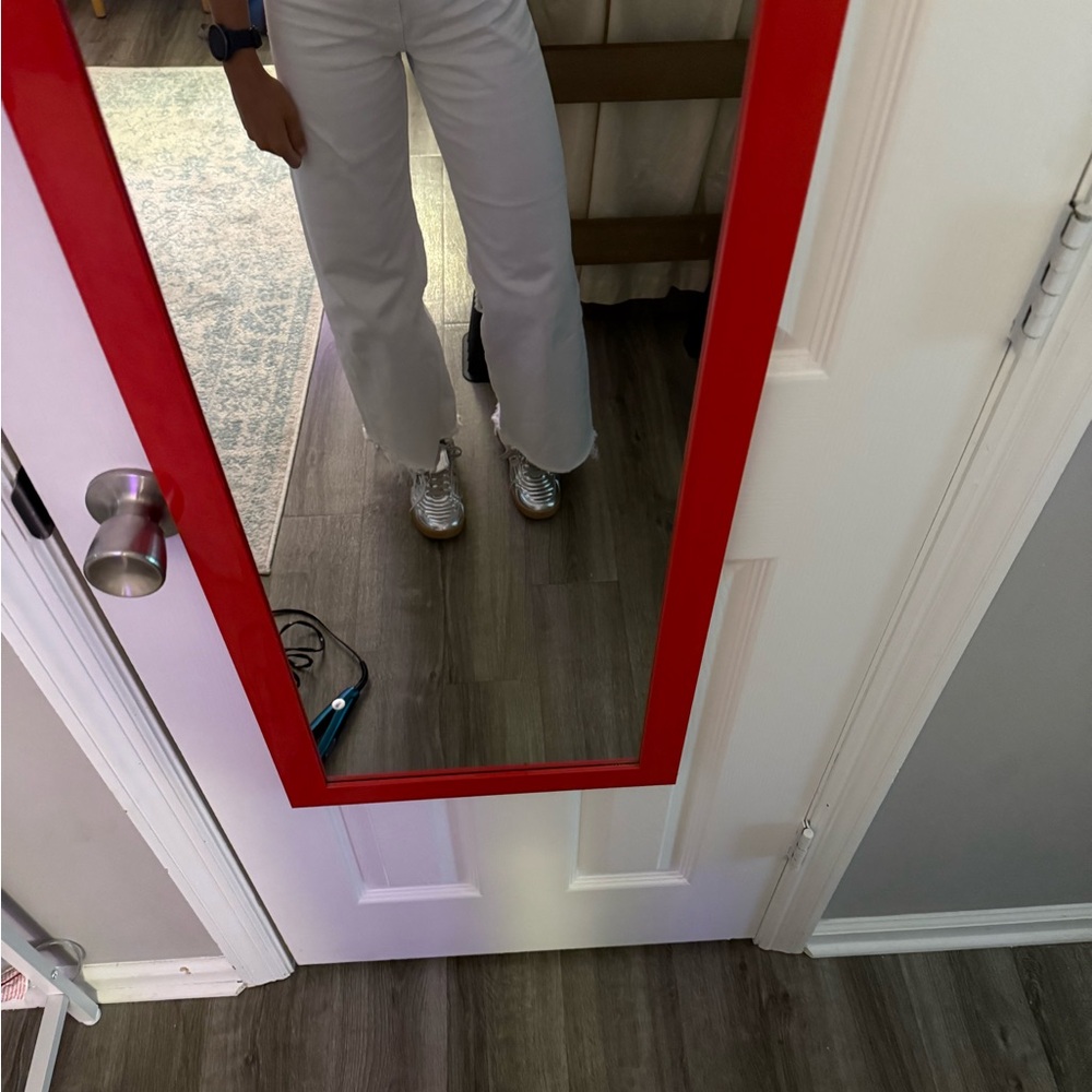 Stylish White Flared Pants